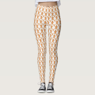 Gingerbread Men Christmas Holiday Leggings