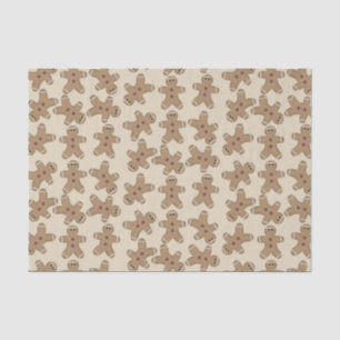 Gingerbread Men Christmas  Tissue Paper