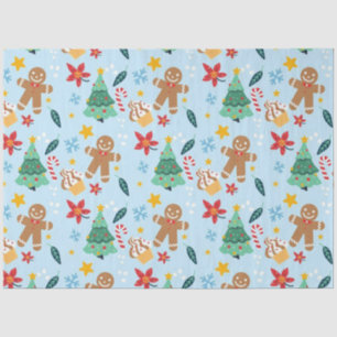 Gingerbread Men, Christmas Trees, Cupcakes Tissue Paper