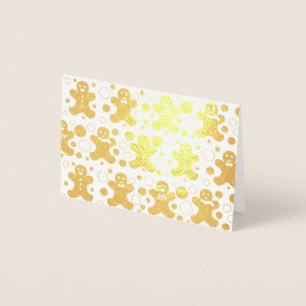 Gingerbread Men Greeting Card