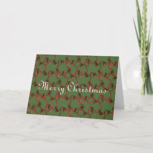 gingerbread men holiday card