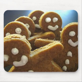 gingerbread men mouse mat