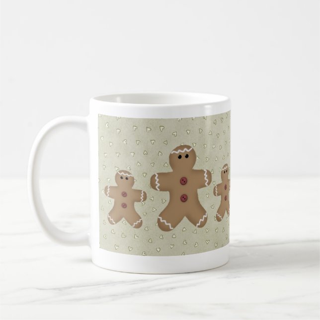 Gingerbread Men Mug (Left)
