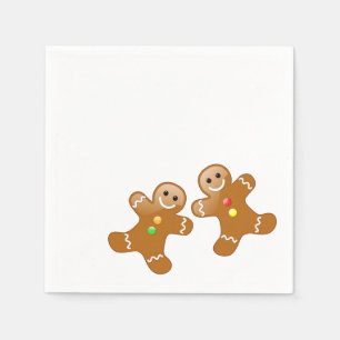 Gingerbread Men Napkin