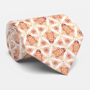 Gingerbread Men Neck Tie