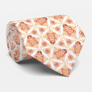 Gingerbread Men Neck Tie