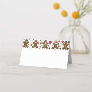 Gingerbread Men Place Card
