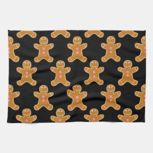Gingerbread Men Tea Towel