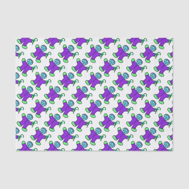 Gingerbread Men Tissue Paper (Front)