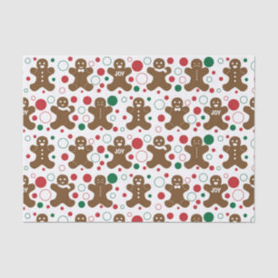 Gingerbread Men Tissue Paper