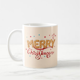 Gingerbread Merry Christmas Coffee Mug