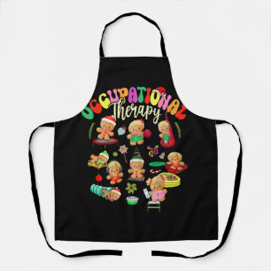 Gingerbread Occupational Therapy OT OTA Therapist  Apron