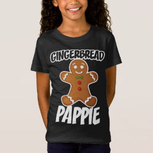 Gingerbread Pappie Christmas Stocking Stuffer T-Shirt