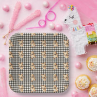 Gingerbread Parade On Gingham!