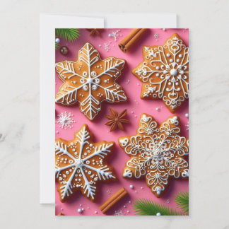 Gingerbread post card! holiday card