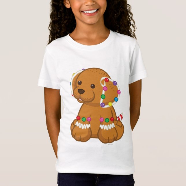 Gingerbread Puppy T-Shirt (Front)
