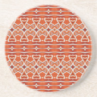 GINGERBREAD Round Sandstone Coaster