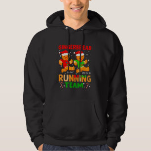 Gingerbread Running Team Gingerbread Cookie Christ Hoodie