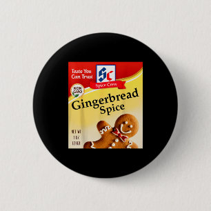 Gingerbread Sce Condiment Sce Costumes Group Match 6 Cm Round Badge