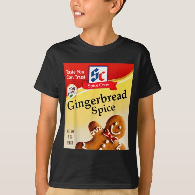 Gingerbread Sce Condiment Sce Costumes Group Match T-Shirt (Front)