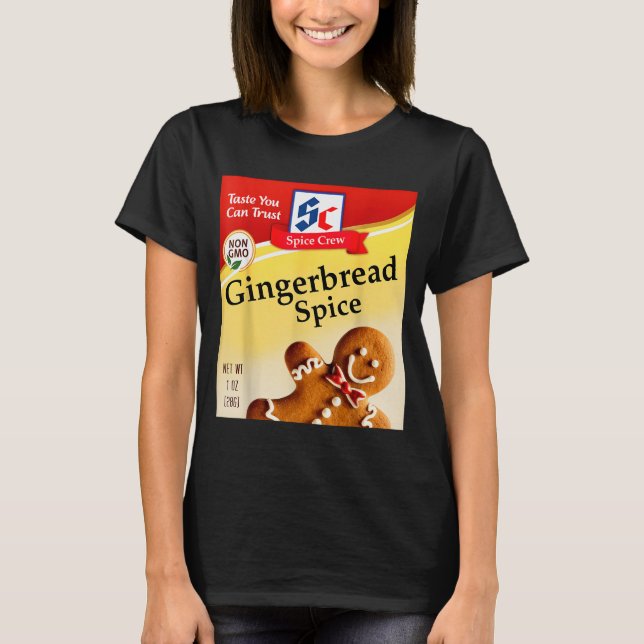 Gingerbread Sce Condiment Sce Costumes Group Match T-Shirt (Front)