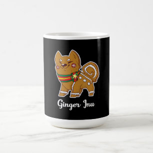 Gingerbread shiba inu Dog gift for christmas Coffee Mug