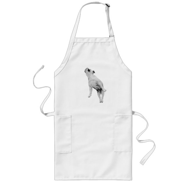 Gingerbread Shift, Bulldog Ease Long Apron (Front)