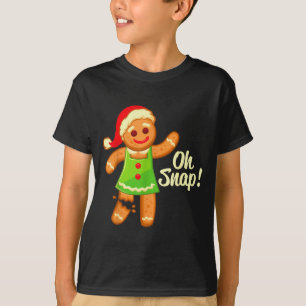 Gingerbread Shirt Oh Snap _ Christmas Ginger Cooki