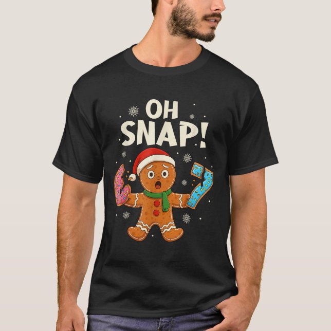 Gingerbread Six Seven 67 Bruh 6 7 Christmas Girl B T-Shirt (Front)