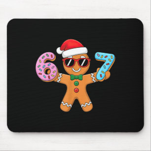 Gingerbread Six Seven 67 Ice Cream Drip Christmas  Mouse Mat