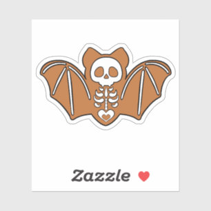 Gingerbread Skeleton Bat