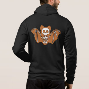 Gingerbread Skeleton Bat Hoodie