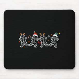 Gingerbread Skeleton Christmas Radiology Shir Xray Mouse Mat