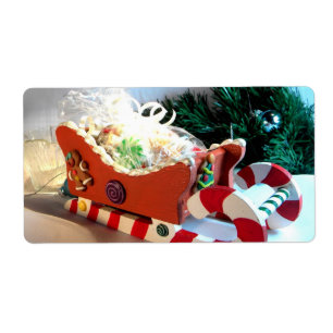 Gingerbread Sleigh I