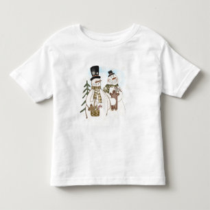 Gingerbread Snowmen T-shirts and Gifts
