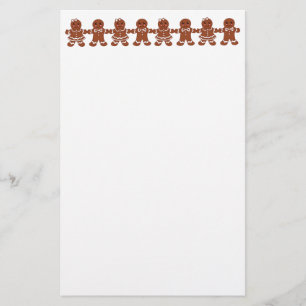 Gingerbread Stationery