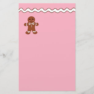 Gingerbread Stationery