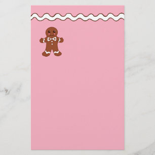 Gingerbread Stationery