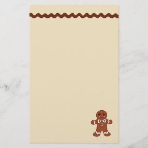 Gingerbread Stationery