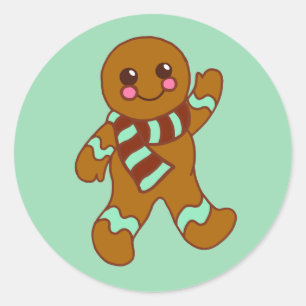 Gingerbread Sticker