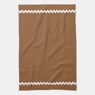 Gingerbread Style Tea Towel