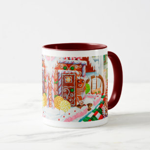GINGERBREAD SURPRISE Maroon Combo Mug