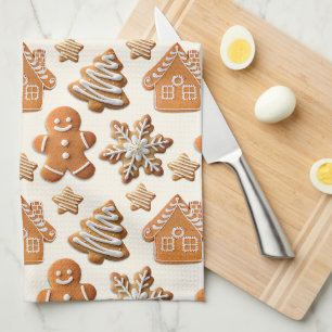 Gingerbread Tea Towel
