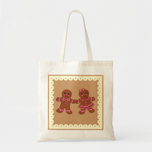 Gingerbread Tote Bag (Front)