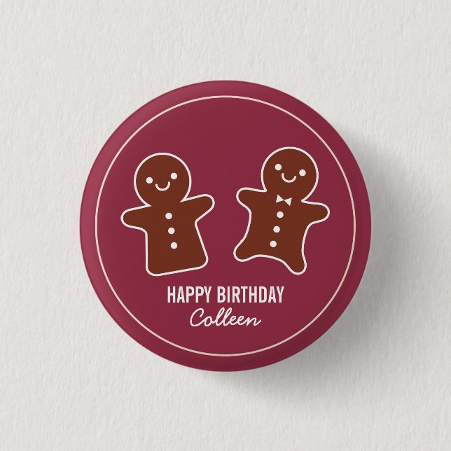 Gingerbread Treats 3 Cm Round Badge (Front)