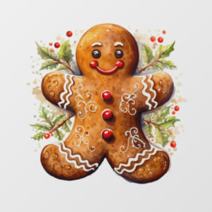 Gingerbread Window Cling