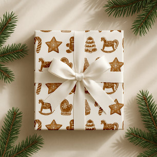 Gingerbread  wrapping paper