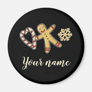 Gingerbreadman Love Magnet