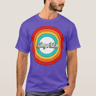 Gingerich Name Shirt Vintage Gingerich Circle