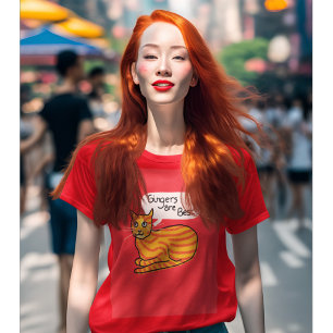 Gingers are best t-shirt ginger cat